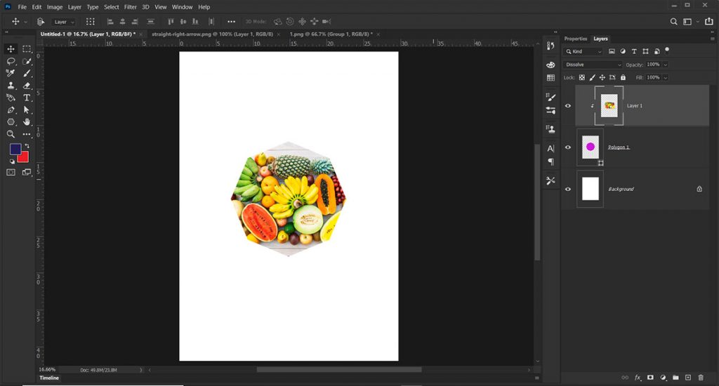 آموزش کلیپینگ ماسک (clipping mask) در فتوشاپ تکنوتیس
