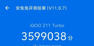 آیکو Z11 توربو در AnTuTu