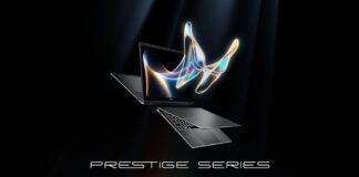 لپ‌تاپ‌های سبک‌ Prestige