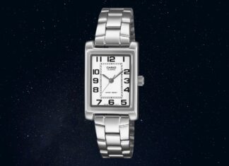 کاسیو ساعت آنالوگ زنانه جدیدی با بند استیل ضدزنگ و صفحهای مینیمال معرفی کرد ساعت زنانه کاسیو