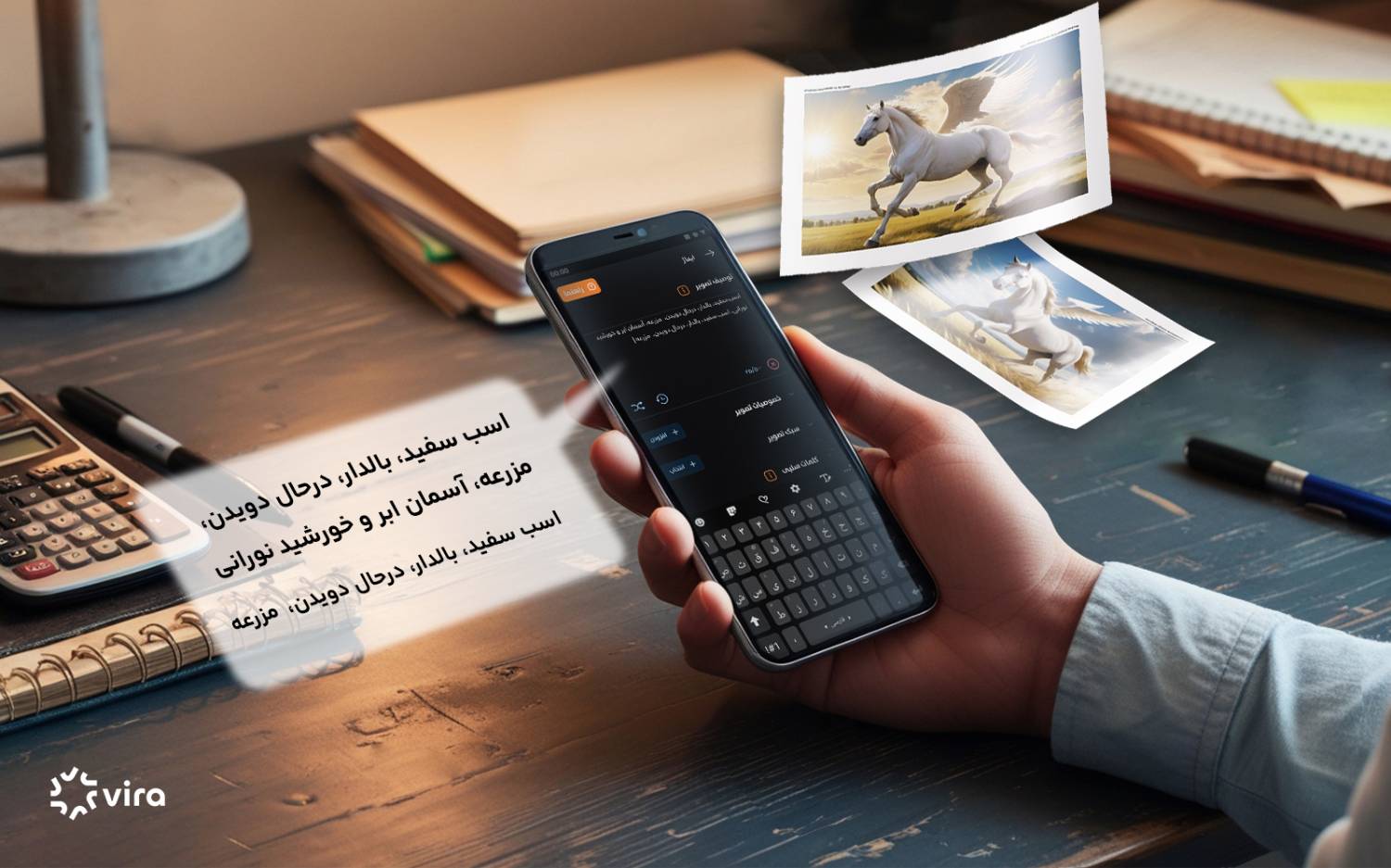 اپ هوش مصنوعی ویرا