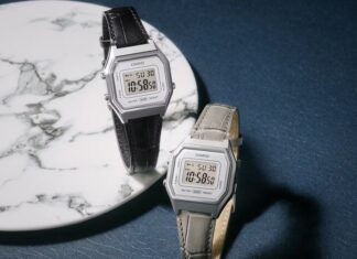 کاسیو ساعت دیجیتال خود را با بندهای چرمی عرضه میکند ساعت کاسیو